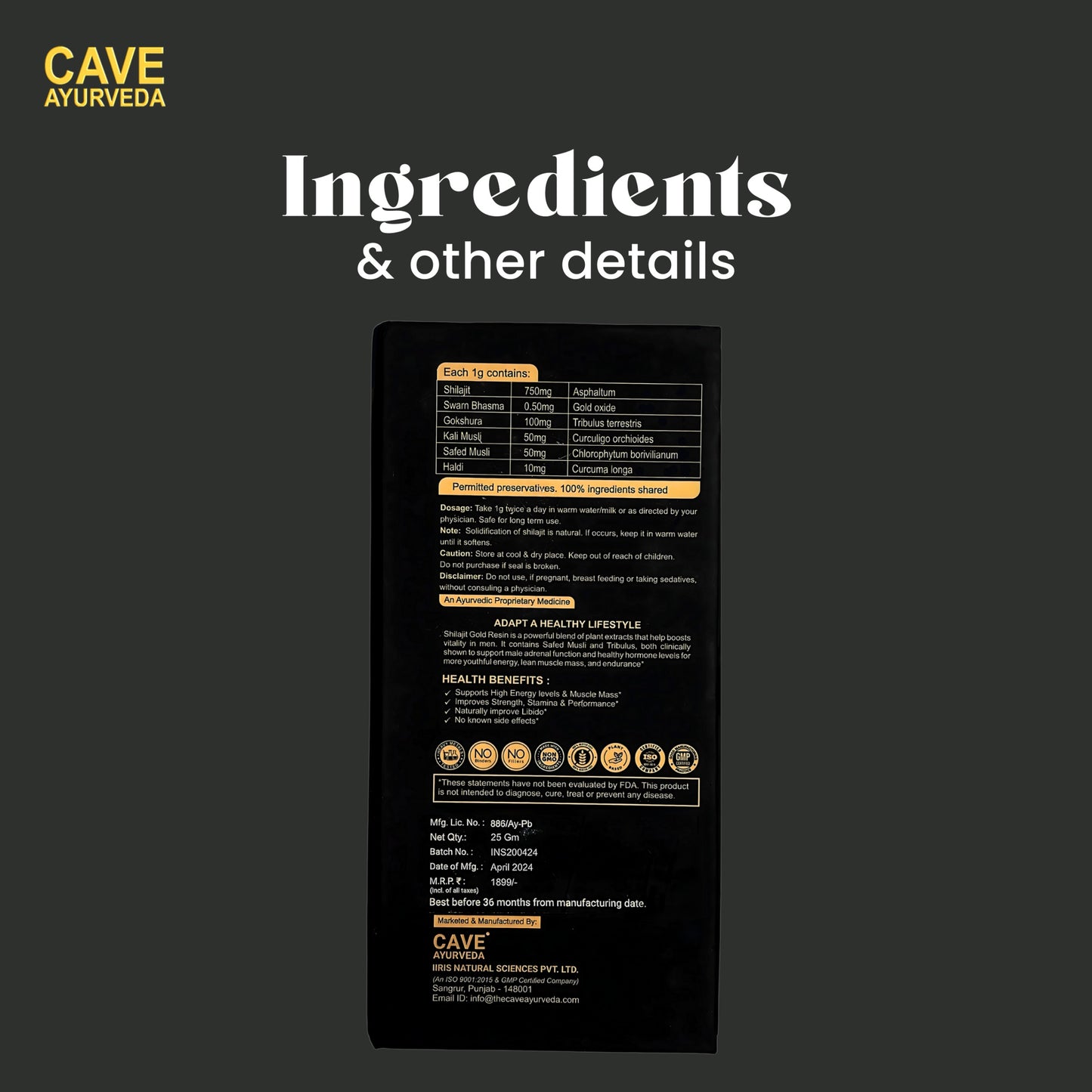 Pure Himalayan Shilajit